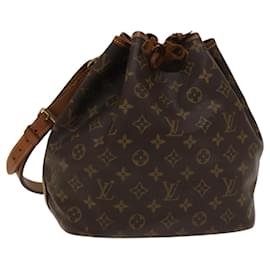 Louis Vuitton-LOUIS VUITTON Monogram Petit Noe Shoulder Bag M42226 LV Auth 124123-Monogram