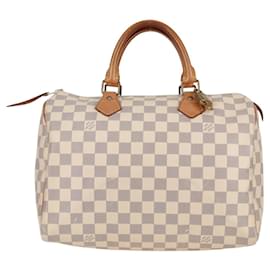 Louis Vuitton-LOUIS VUITTON Damier Azur Speedy 30 Hand Bag N41533 LV Auth 123006V-Other