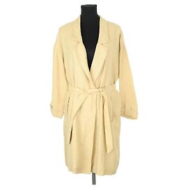 Laurence Dolige Brown linen jacket Brown