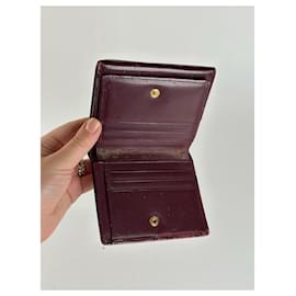 Givenchy-Vintage Givenchy Patent Leather Wallet purple-Purple