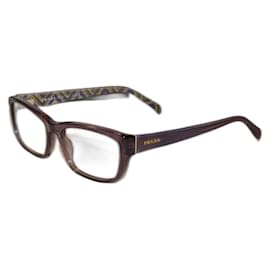 Occhiali da sole Prada VPR 180 in plastica multicolore Multicolore