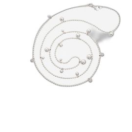 Dodo Pomellato Colar Sautoir Bollicine 60 Cm em prata Prata
