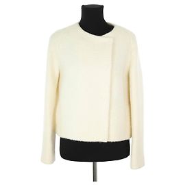 Gerard Darel Giacca di lana bianca Bianco