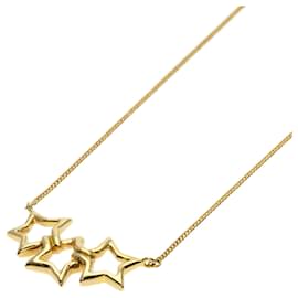 Tiffany & Co-Tiffany Triple Star Necklace in 18K Yellow Gold-Golden