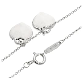 Tiffany & Co-Tiffany Return to Mini Double Heart Necklace-Silvery