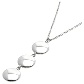 Tiffany & Co-Tiffany & Co. Triple Circle Necklace-Silvery