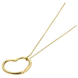 Tiffany & Co-Tiffany Heart Necklace in 18K Yellow Gold-Golden