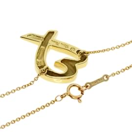 Tiffany & Co-Tiffany Loving Heart Necklace in 18K Yellow Gold-Golden