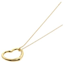 Tiffany & Co-Tiffany Open Heart Necklace in 18K Yellow Gold-Other