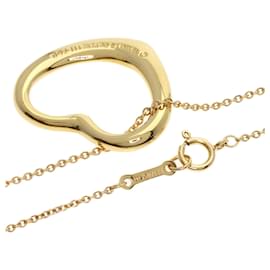 Tiffany & Co-Tiffany Open Heart Necklace in 18K Yellow Gold-Other