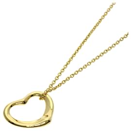 Tiffany & Co-Tiffany Heart Necklace in 18K Yellow Gold-Other