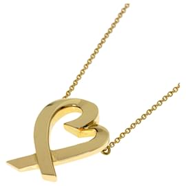 Tiffany & Co-Tiffany Loving Heart Necklace in 18K Yellow Gold-Other