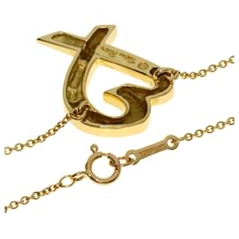 Tiffany & Co-Tiffany Loving Heart Necklace in 18K Yellow Gold-Other