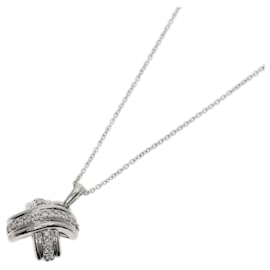 Tiffany & Co-Tiffany Signature Diamond Necklace-Other