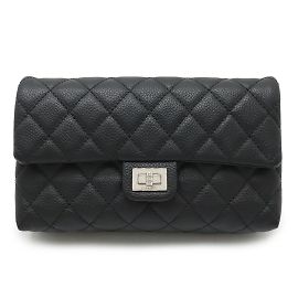 Sac de taille Matelassé Chanel 2.55 Noir
