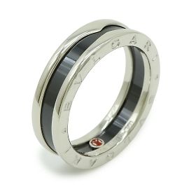 Bulgari Bvlgari B.zero1 Save the Children Ring Black Silvery