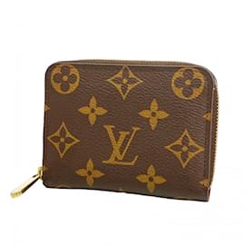 Louis Vuitton-Louis Vuitton Monogram Zippy Coin Purse-Brown