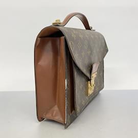 Louis Vuitton-Louis Vuitton Monogram Montsouris 28 Shoulder Bag-Brown