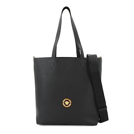 Versace Medusa 2-Wege Schultertasche Schwarz