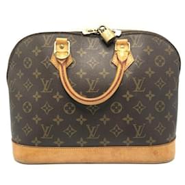 Louis Vuitton-Louis Vuitton Alma Handbag M51130-Brown,Monogram