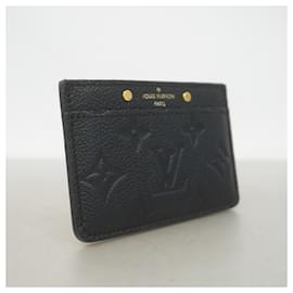 Louis Vuitton-Louis Vuitton Monogram Empreinte Card Case-Black