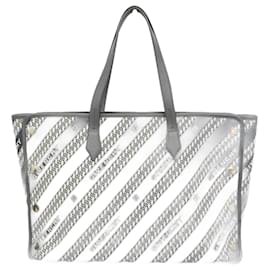 Givenchy-Givenchy Bond Tote BB50AVB0RX-Brown,White,Navy blue