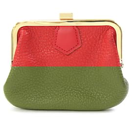 Louis Vuitton-Louis Vuitton Suhali Coin Purse in Geranium-Red,Other