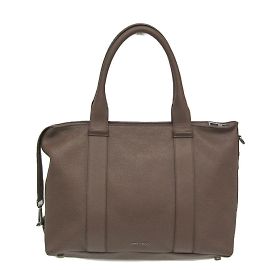 Jimmy Choo Men's Leather Tote Bag Dark brown