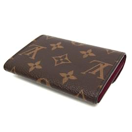 Louis Vuitton-Louis Vuitton Monogram Rosalie Coin Purse-Fuschia,Monogram