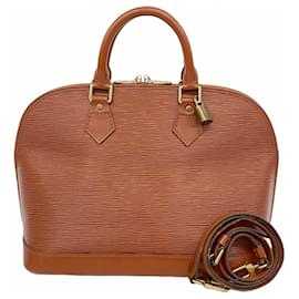 Louis Vuitton-Louis Vuitton Epi Alma Handbag-Brown
