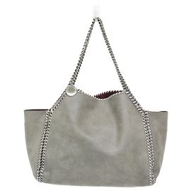Stella Mc Cartney Bolso tote reversible Stella McCartney Castaño Burdeos