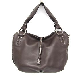 Céline Celine Bittersweet Women's Leather Handbag Dark brown