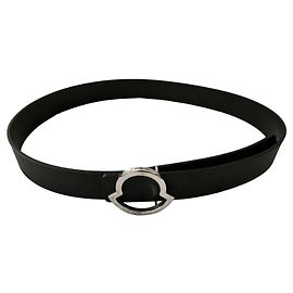 Moncler Black leather belt IT50 Black