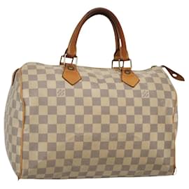 Louis Vuitton-LOUIS VUITTON Damier Azur Speedy 30 Hand Bag N41533 LV Auth 120800-Other