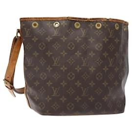 Louis Vuitton-LOUIS VUITTON Monogram Petit Noe Shoulder Bag M42226 LV Auth yk18291-Monogram