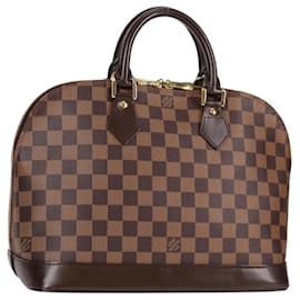 Louis Vuitton-LOUIS VUITTON Damier Ebene Alma Hand Bag N51131 LV Auth 125068V-Other
