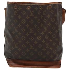 Louis Vuitton-LOUIS VUITTON Monogram Noe Shoulder Bag M42224 LV Auth MX383-Monogram