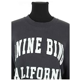 Anine Bing-Cotton sweater-Grey