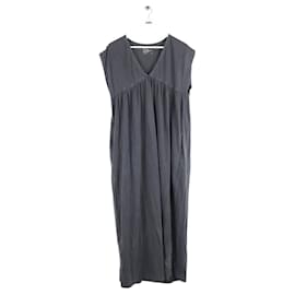 Leon & Harper-Cotton dress-Black