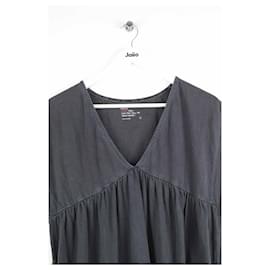 Leon & Harper-Cotton dress-Black