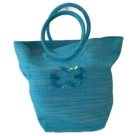 Escada tote Turchese