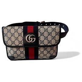 Belt Bag Ophidia di Gucci Blu navy
