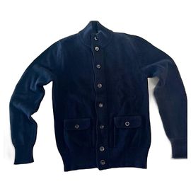 Cárdigan Jil Sander de algodón azul Azul