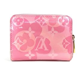 Louis Vuitton-Louis Vuitton Monogram Vernis Coin Purse-Pink
