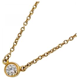 Tiffany & Co-Tiffany Necklace by the Yard in 18K Yellow Gold with Diamond-Other