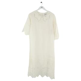 Laurence Bras-Cotton dress-White