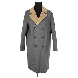 Eric Bompard Manteau en cachemire gris Gris