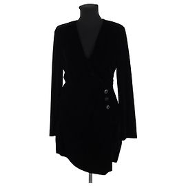 The Kooples Schwarzes Kleid Schwarz