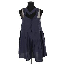 Heimstone Robe bleue Bleu