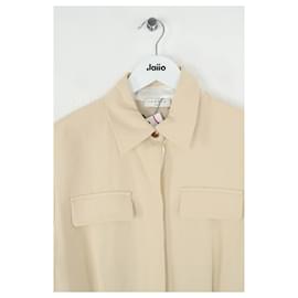 Sandro-Cotton jumpsuit-Beige